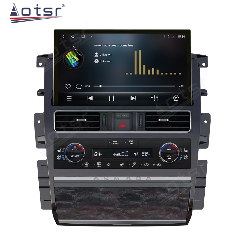 Android 12 Auto radio For Nissan Patrol Y62 Infiniti QX80 2010-2022 Auto Stereo Car Radio DVD Multimedia Player GPS Navigation Headunit Digital Cluster-Aotsr official website