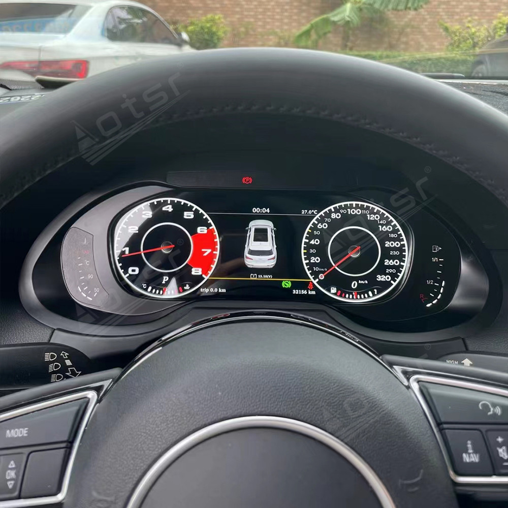 Car Screen Digital Cluster For Audi Q5 2010-2018 A4L 2010-2017 LCD Dashboard Instrument Panel GPS Navigation Multimedia Player Head Unit