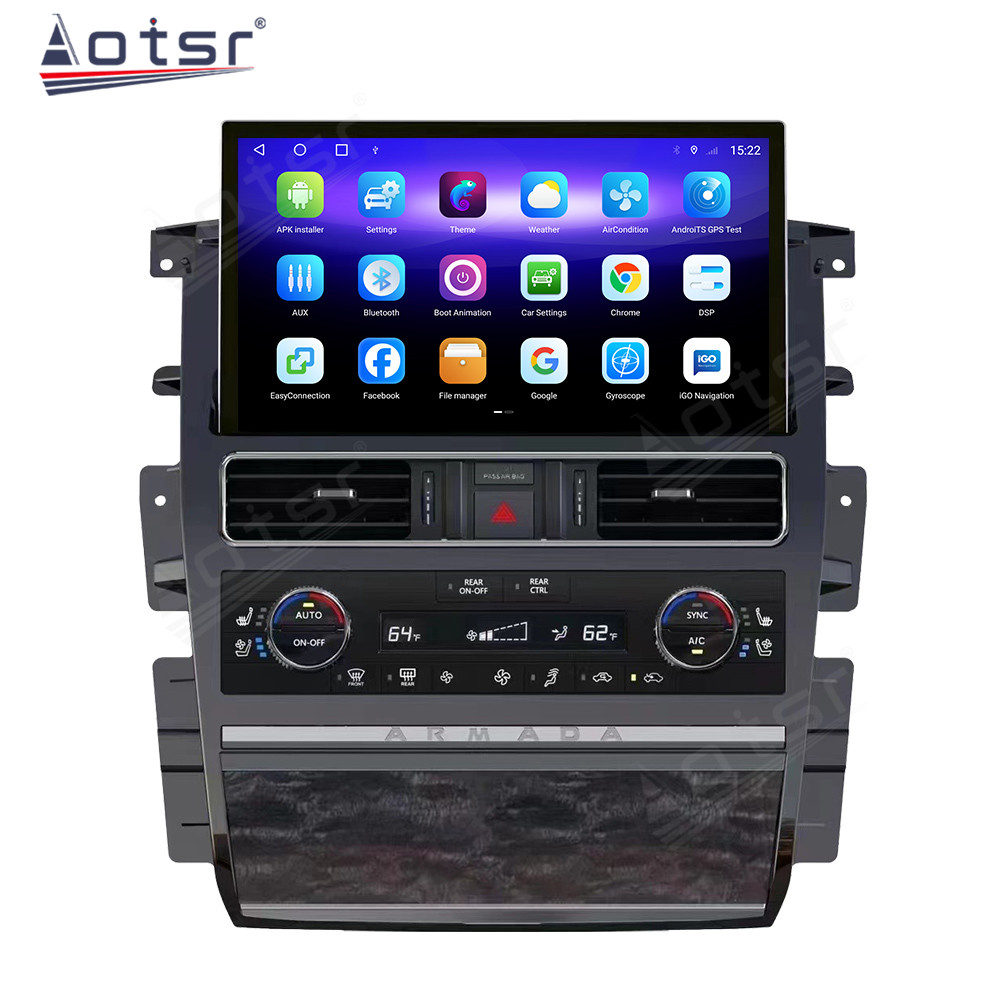Android 12 Auto radio For Nissan Patrol Y62 Infiniti QX80 2010-2022 Auto Stereo Car Radio DVD Multimedia Player GPS Navigation Headunit Digital Cluster-Aotsr official website