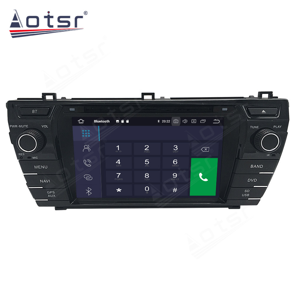 6+128GB Android 11 Auto Stereo DSP Carplay For Toyota Corolla 2013 2014 2015 2016 Multimedia Car Radio Player GPS Navigation Head Unit-Aotsr official website
