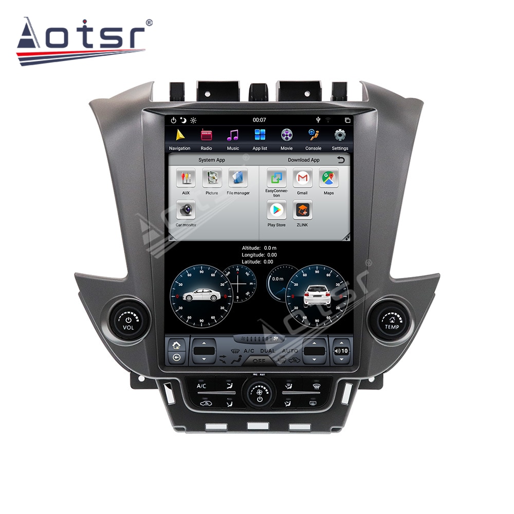 Tesla Screen Car GPS Navigation For GMC Yukon Chevrolet Tahoe Suburban Android Radio PX6 Multimedia Player Auto Stereo Head Unit-Aotsr official website