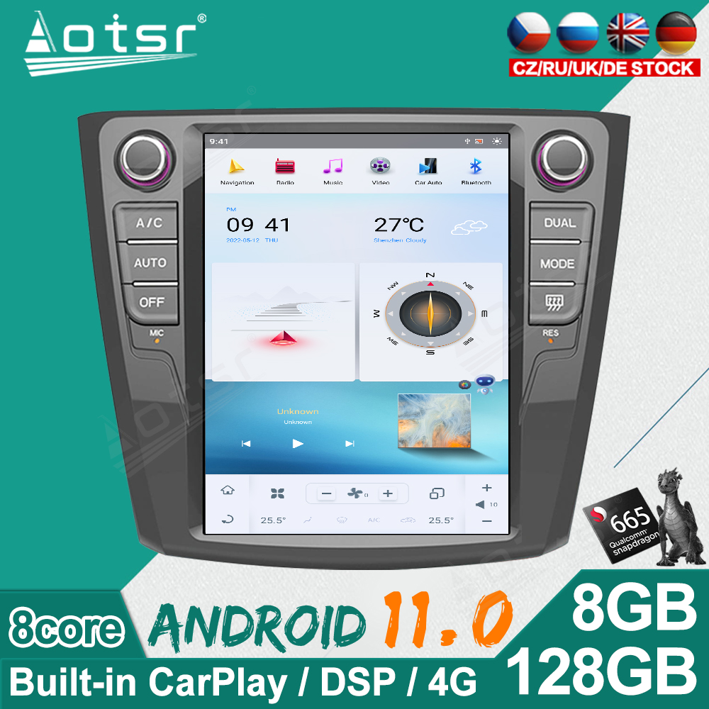 Qualcomm Tesla Screen Android 11 Car Radio For Renault Kadjar 2016-2018 Car DVD Player Auto GPS Navigation 4G-Aotsr official website