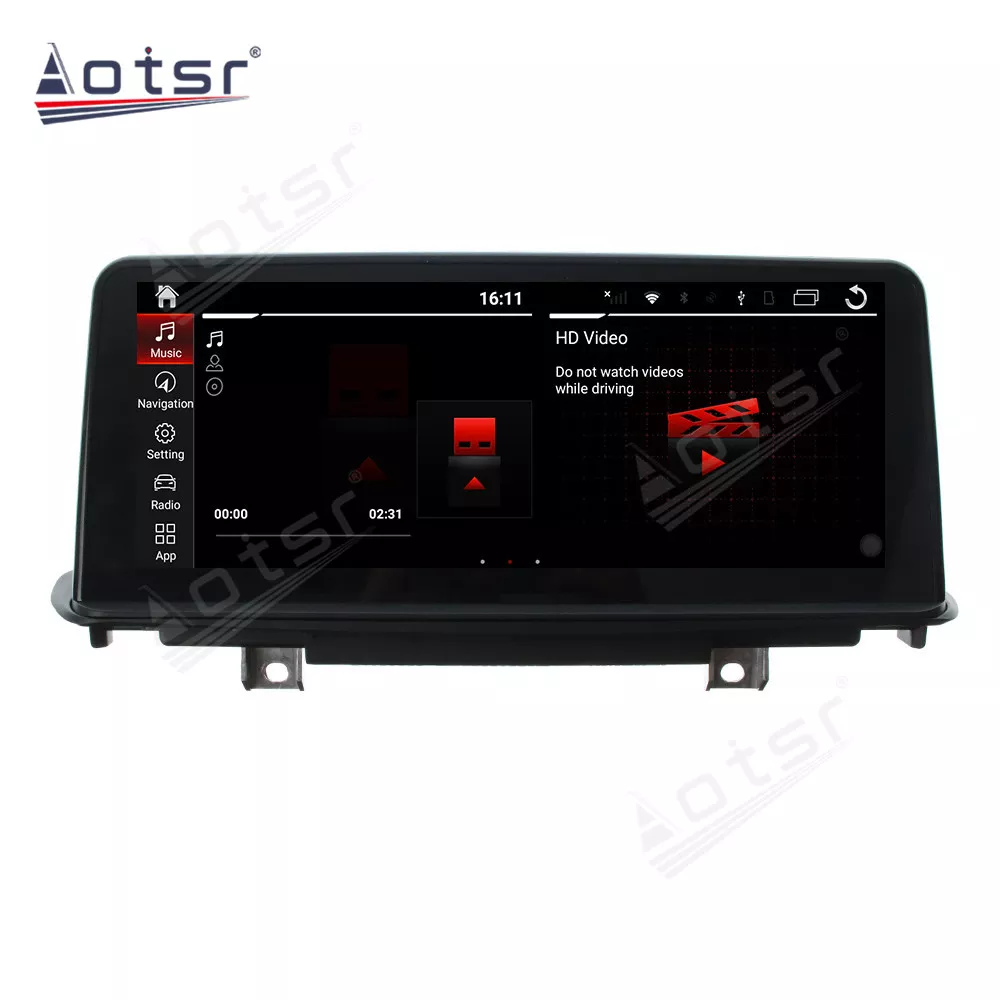 10.25 Inch Android System For BMW X5 X6 F15 E70 E71 2006-2020 Multimedia Player with GPS Navigation Stereo Main Unit DSP  8GB+256GB