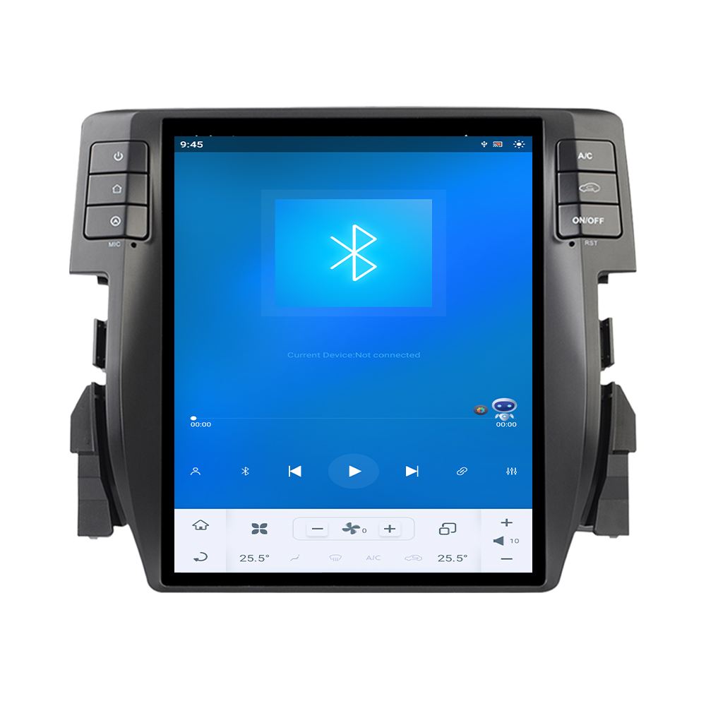 Qualcomm Android 11 For Honda Civic 2016 - 2019 GPS Navigation DVD Multimedia Player Head Unit