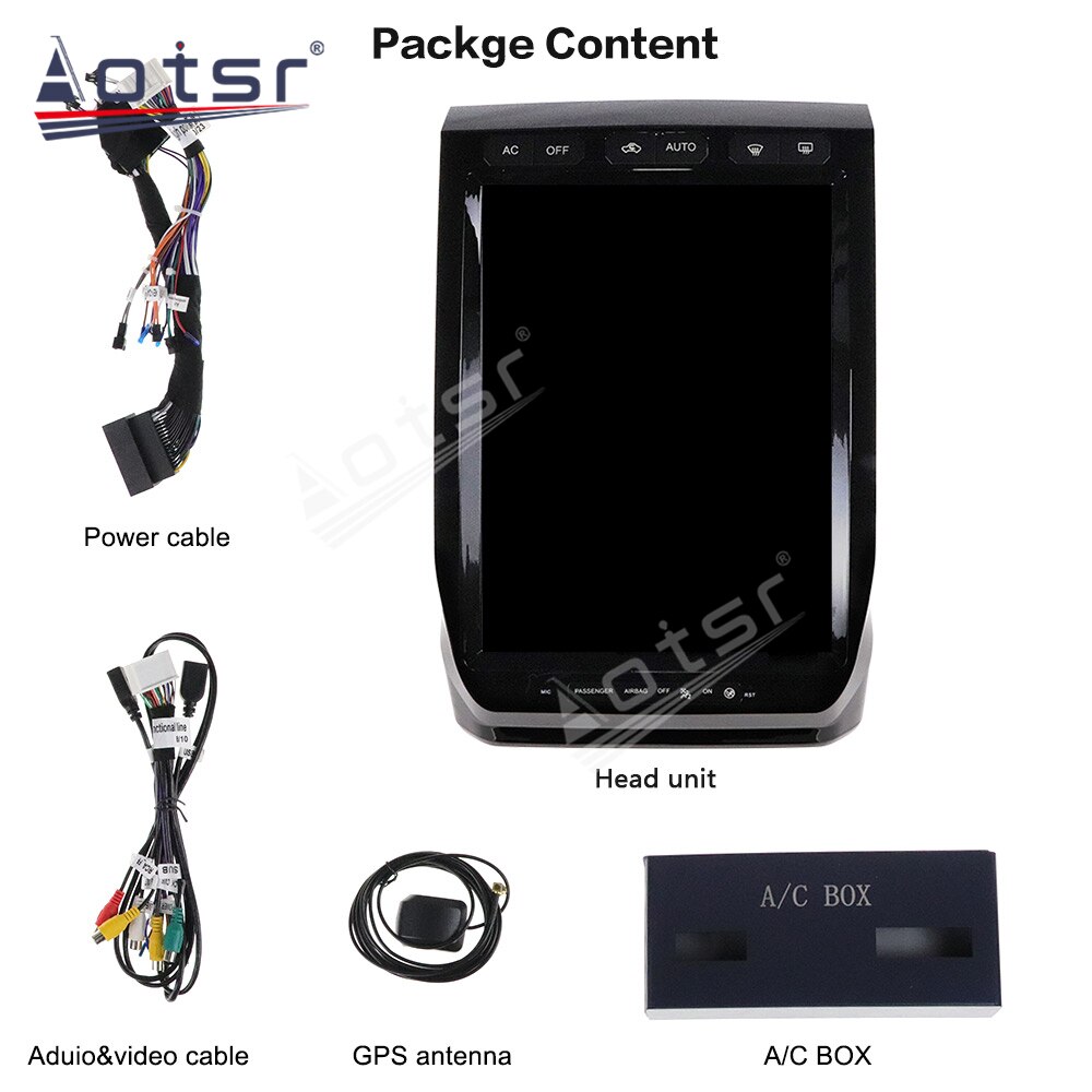 Android 9 128G PX6 Tesla Styel For Ford F150 Raptor Limited 2015-2020 Auto Radio Stereo Car Multimedia Player DVD GPS Navigation-Aotsr official website