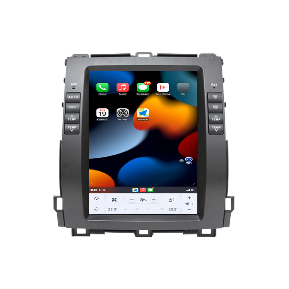 128G Tesla Screen For Toyota Land Cruiser Prado 120 For Lexus GX470 2002-2009 Android Car Multimedia Player GPS Radio Stereo Head Unit-Aotsr official website