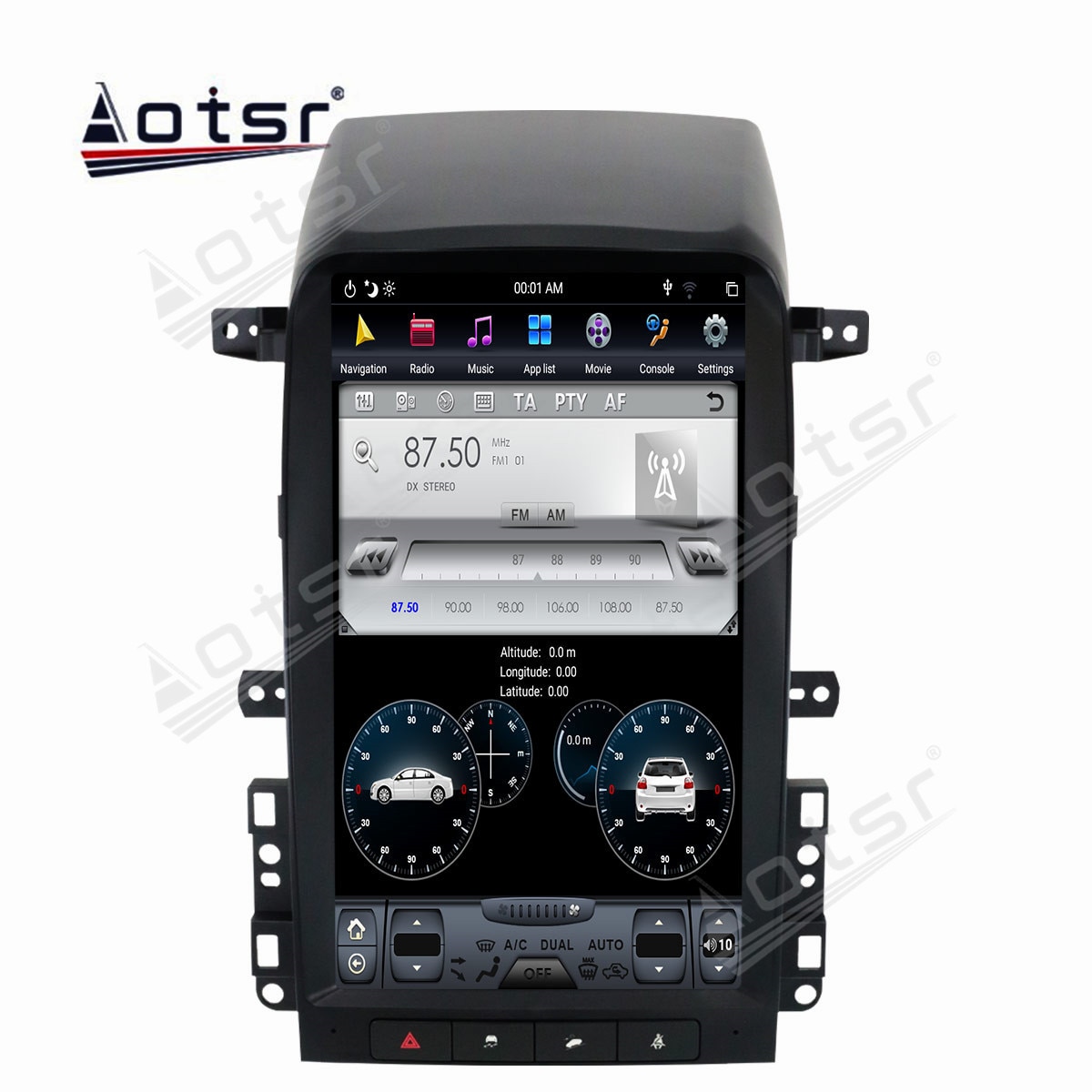 Carplay Android Radio Multimedia Car Cassette Recorder Stereo Player For Chevrolet Captiva 2006 - 2012 Tesla GPS Navi Head Unit-Aotsr official website