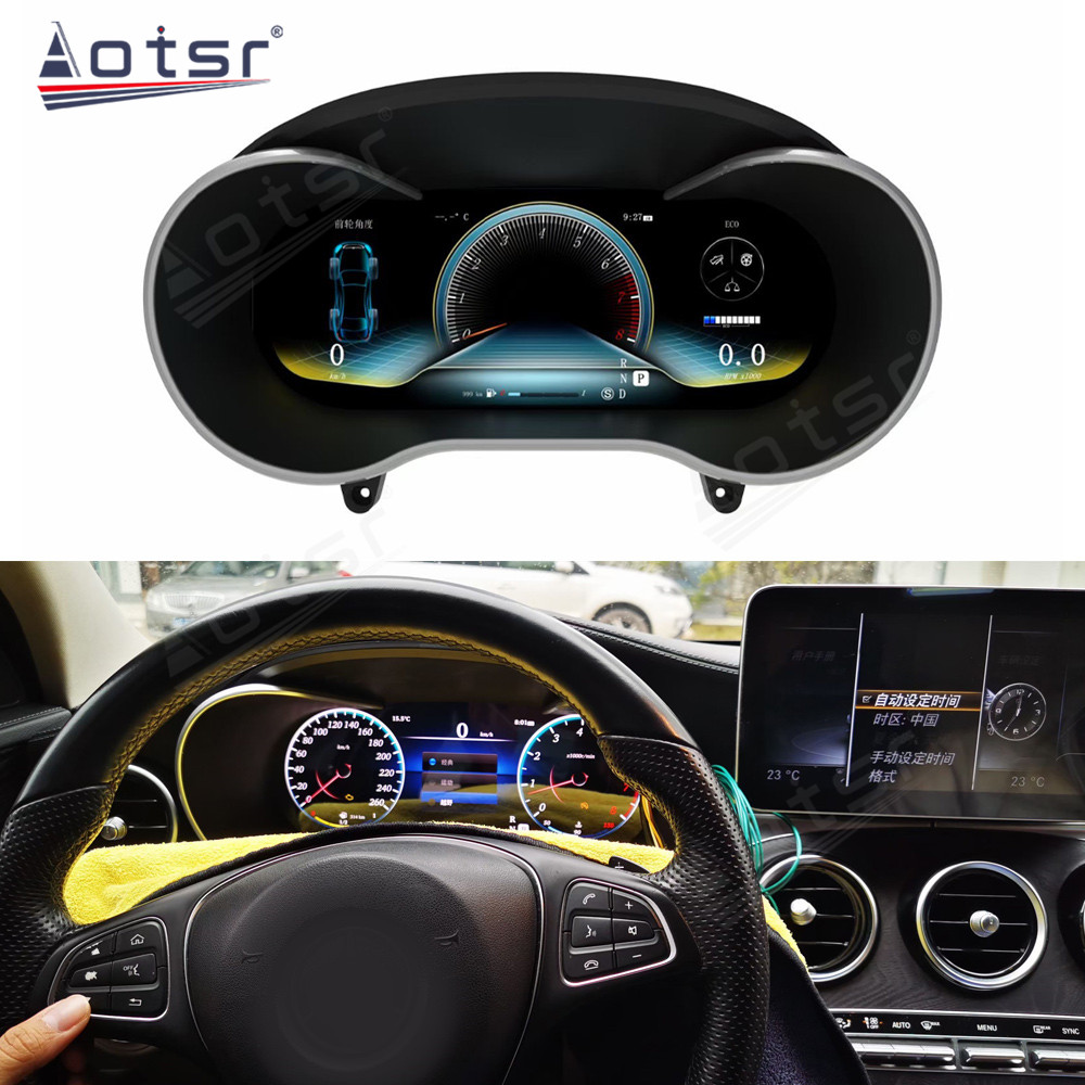 Car Screen Digital Cluster For For Mercedes Benz Series C/GLC 2015-2018