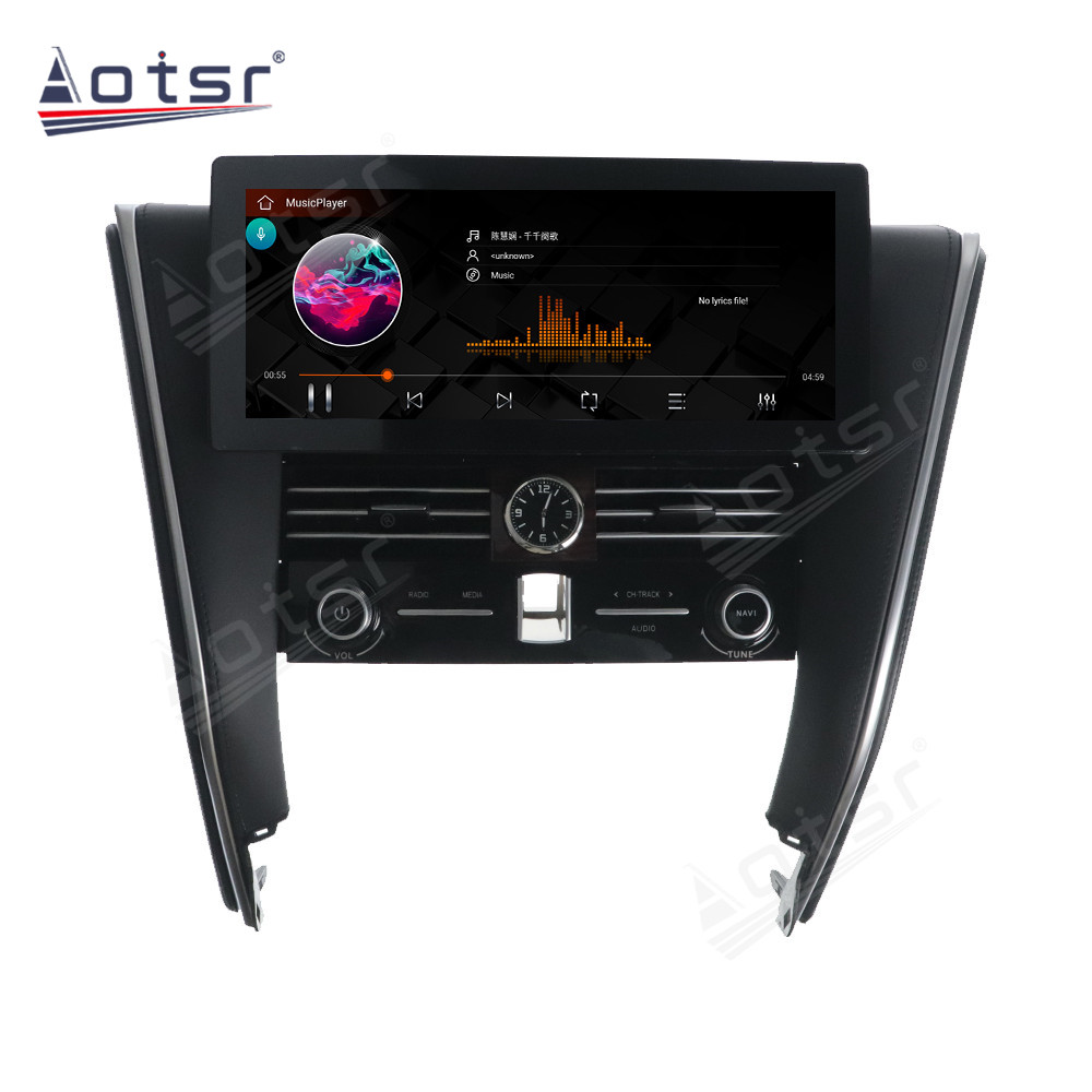 Android 12 Auto For Toyota Alphard 30 2015 - 2020 Head Light Dashboard