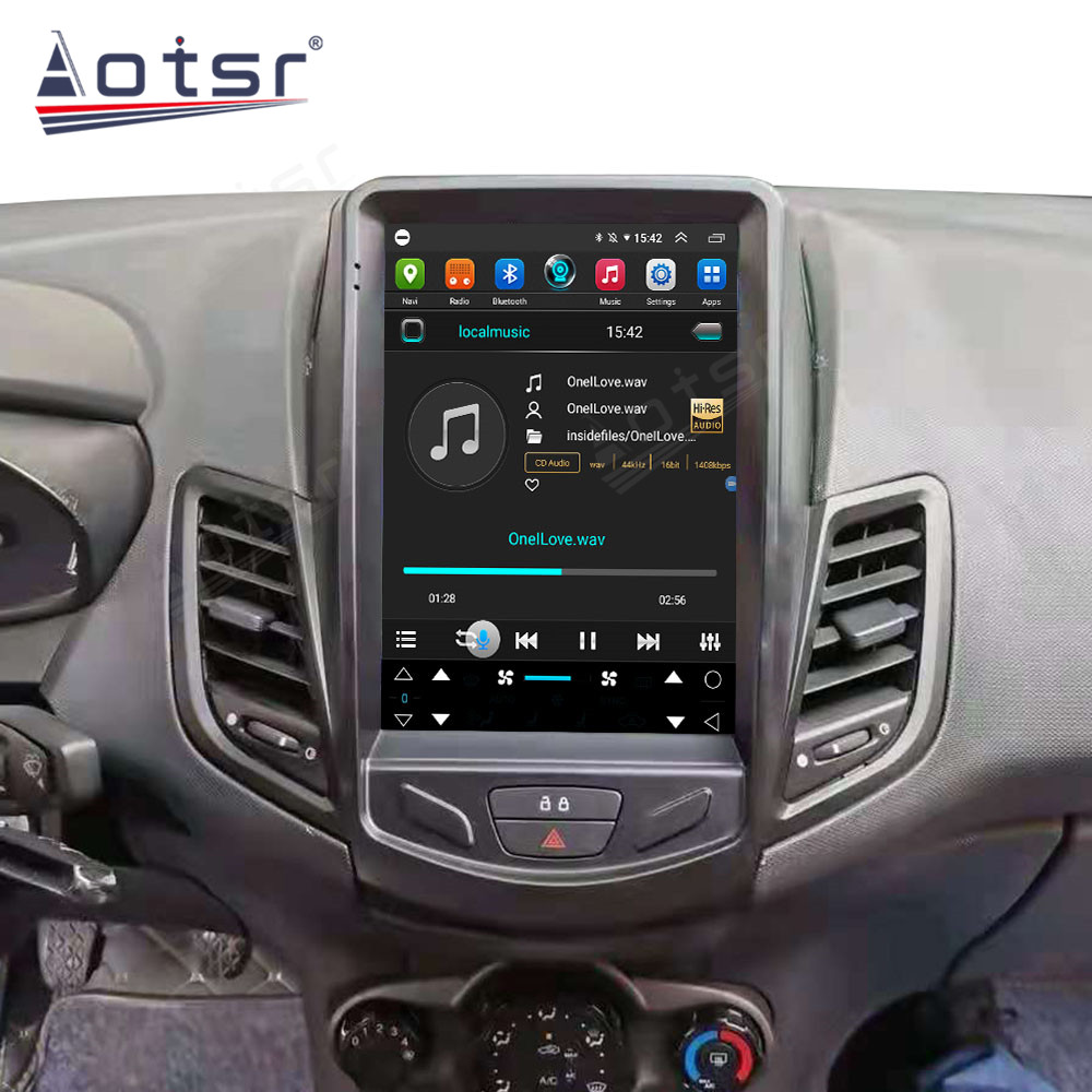 64G Carplay Android 9 For Ford Fiesta 2008-2016
