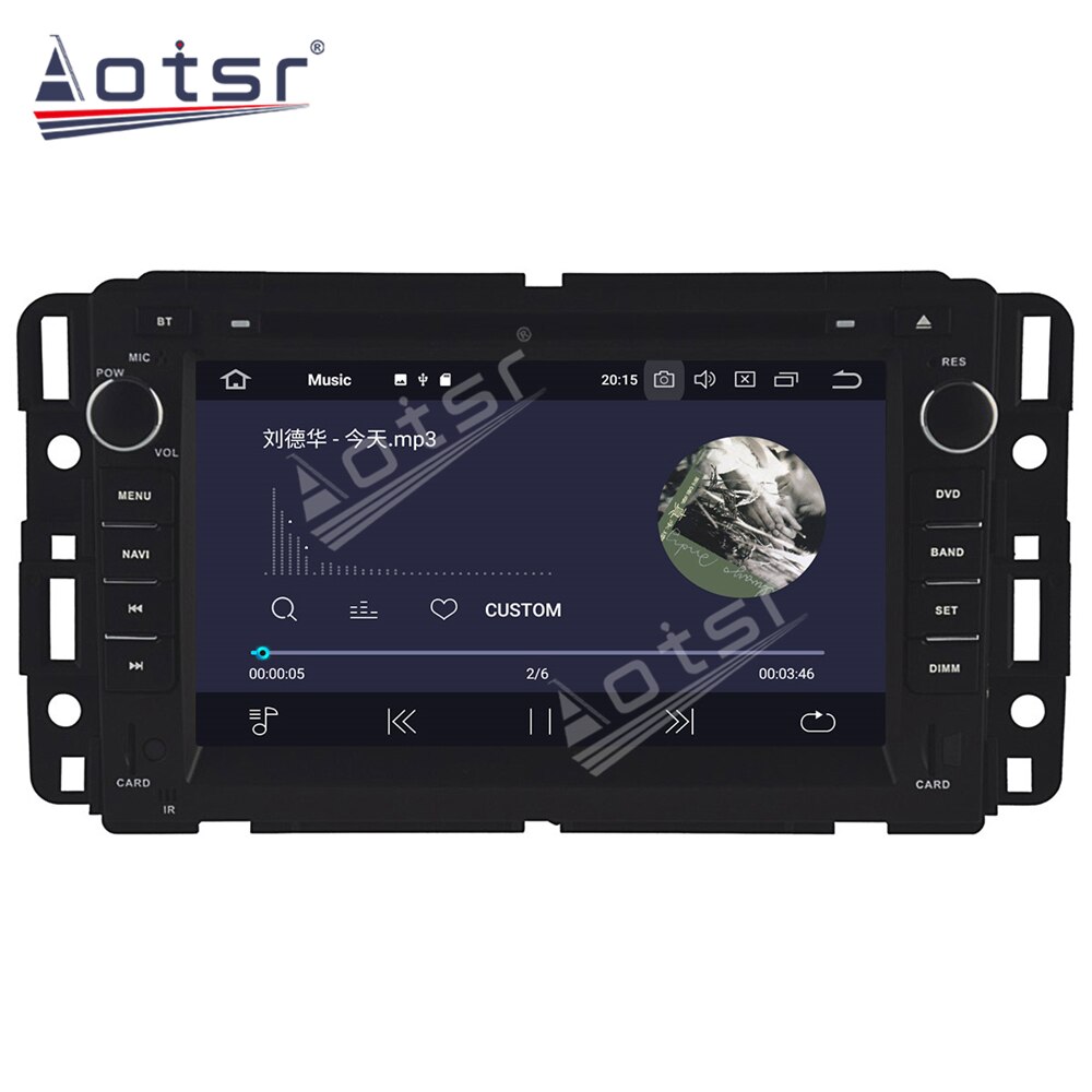 Android 11.0 6GB+128GB DSP Car Multimedia Audio Radio For GMC Yukon Tahoe 2007-2012 Car GPS Navigation Unit Radio Tape Recorder-Aotsr official website