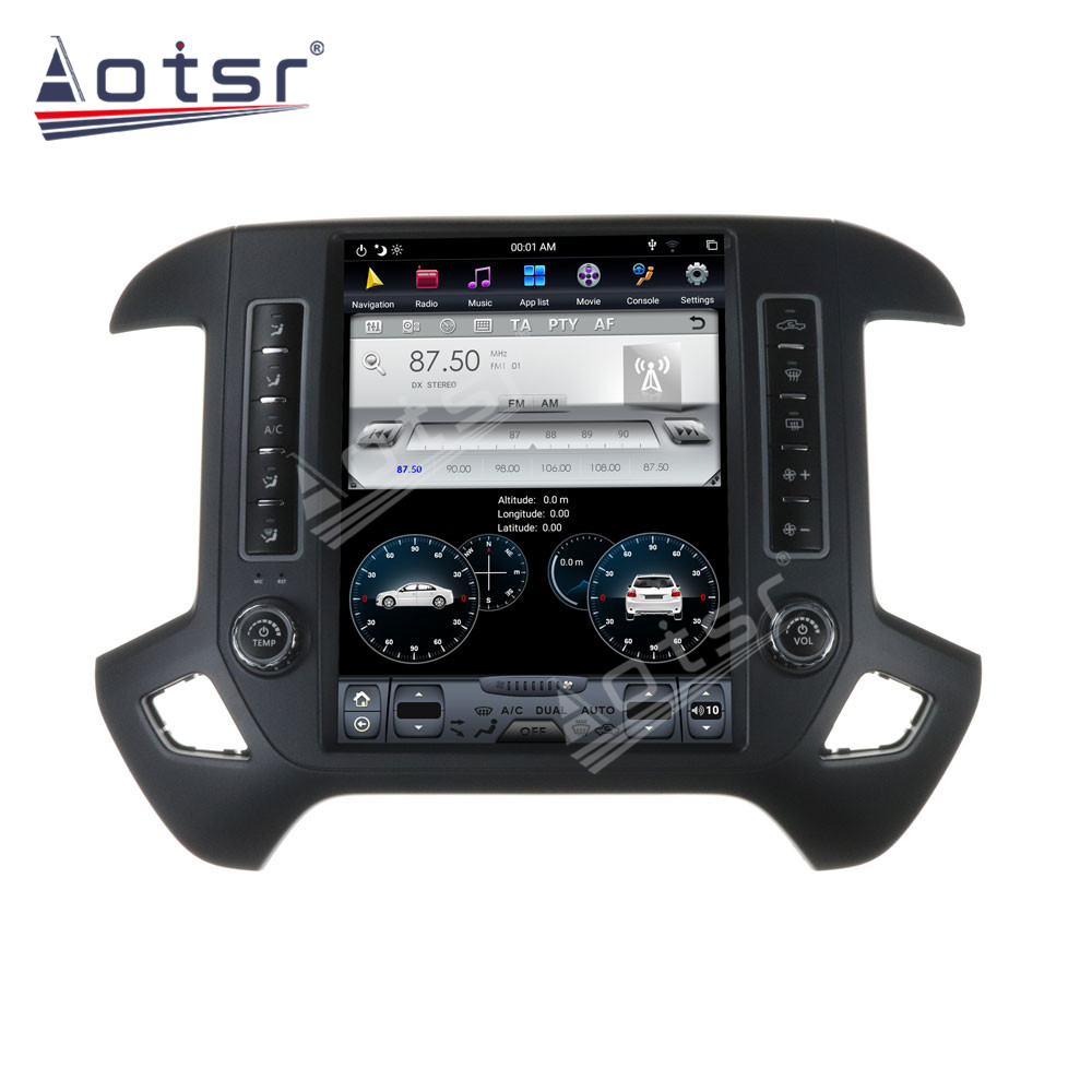 Car GPS Navigation For Chevrolet Chevy Silverado GMC SIERRA 2015 2016 2017 2018 2019 Android 11 Radio Auto Car Multimedia Player Carplay Unit-Aotsr official website