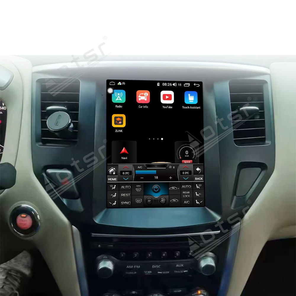 Android For Nissan Pathfinder 2016 - 2020 Tesla Car Radio GPS Navigation Multimedia Player Autoradio Stereo Head Unit Screen-Aotsr official website