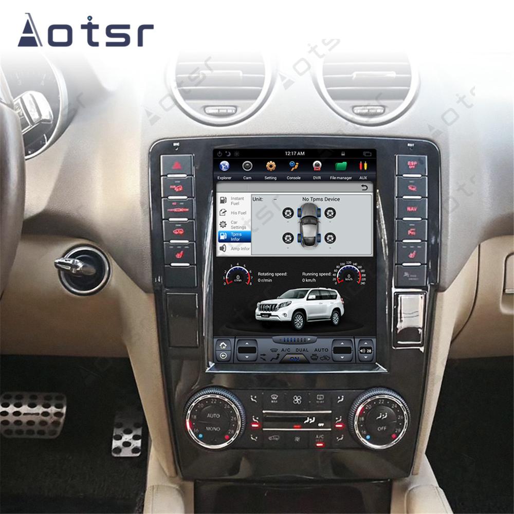 Android Vertical Tesla Car Multimedia Player GPS For Mercedes Benz ML W164 W300 ML350 ML450 ML500 GL X164 G320 GL350 GL450 GL500-Aotsr official website
