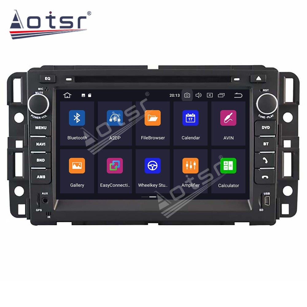 Android 11.0 6G+128GB Car DVD Player Multimedia Radio For Hummer H2 2008-2011 Car GPS Navigation Stereo Unit Radio Tape Recorder-Aotsr official website