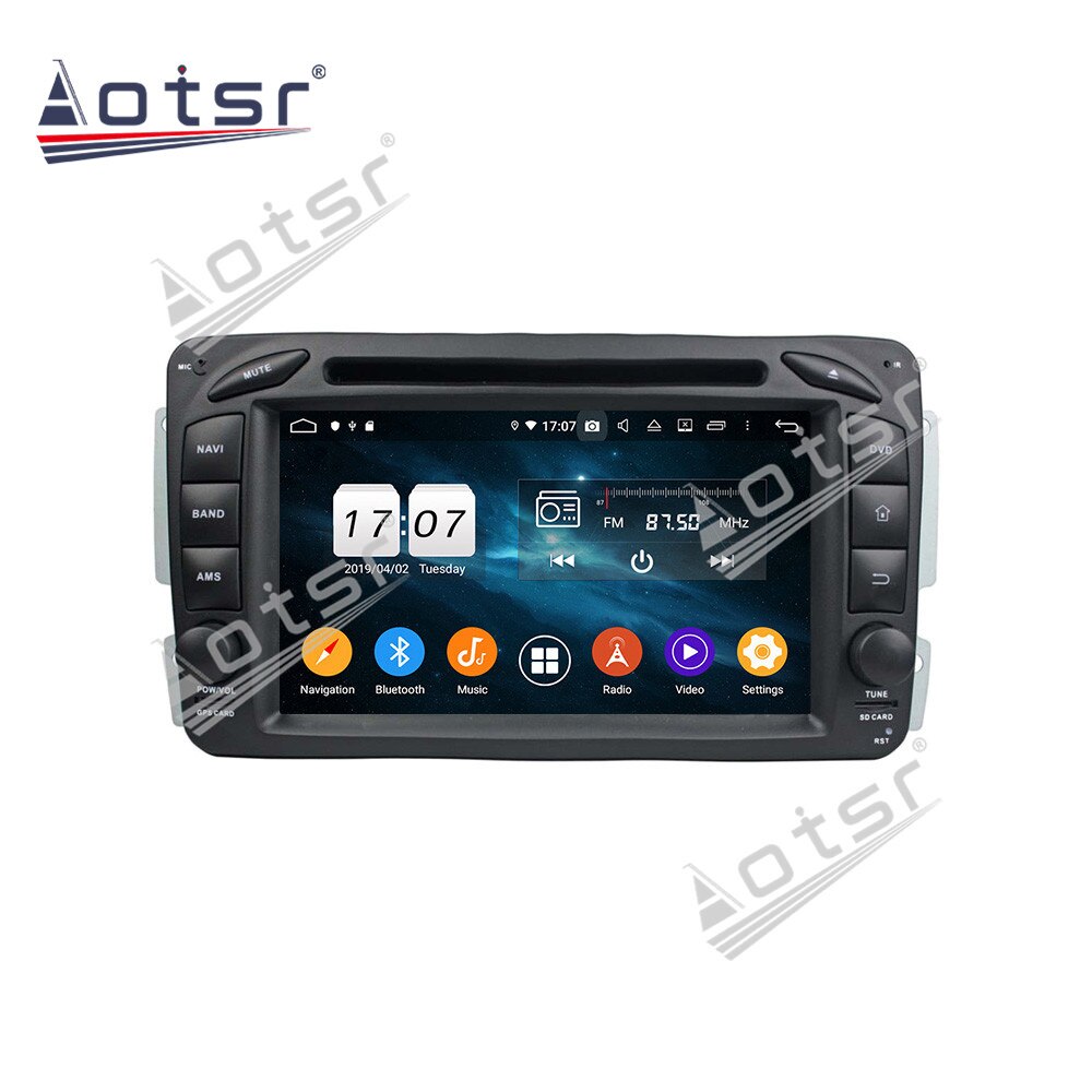 128G Carplay Multimedia Stereo Android 11 For  Mercedes Benz W203 W209 W168 W463 GPS Navigation Radio Receiver Head Unit-Aotsr official website