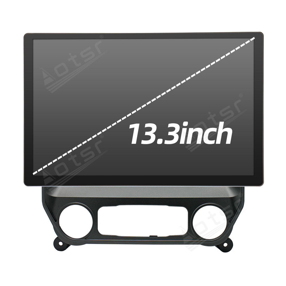 13.3 Inch Android 12 Auto For Chevrolet Silverado 2014-2018 Car Multimedia Player GPS Navigation Auto Radio Stereo Head Unit 