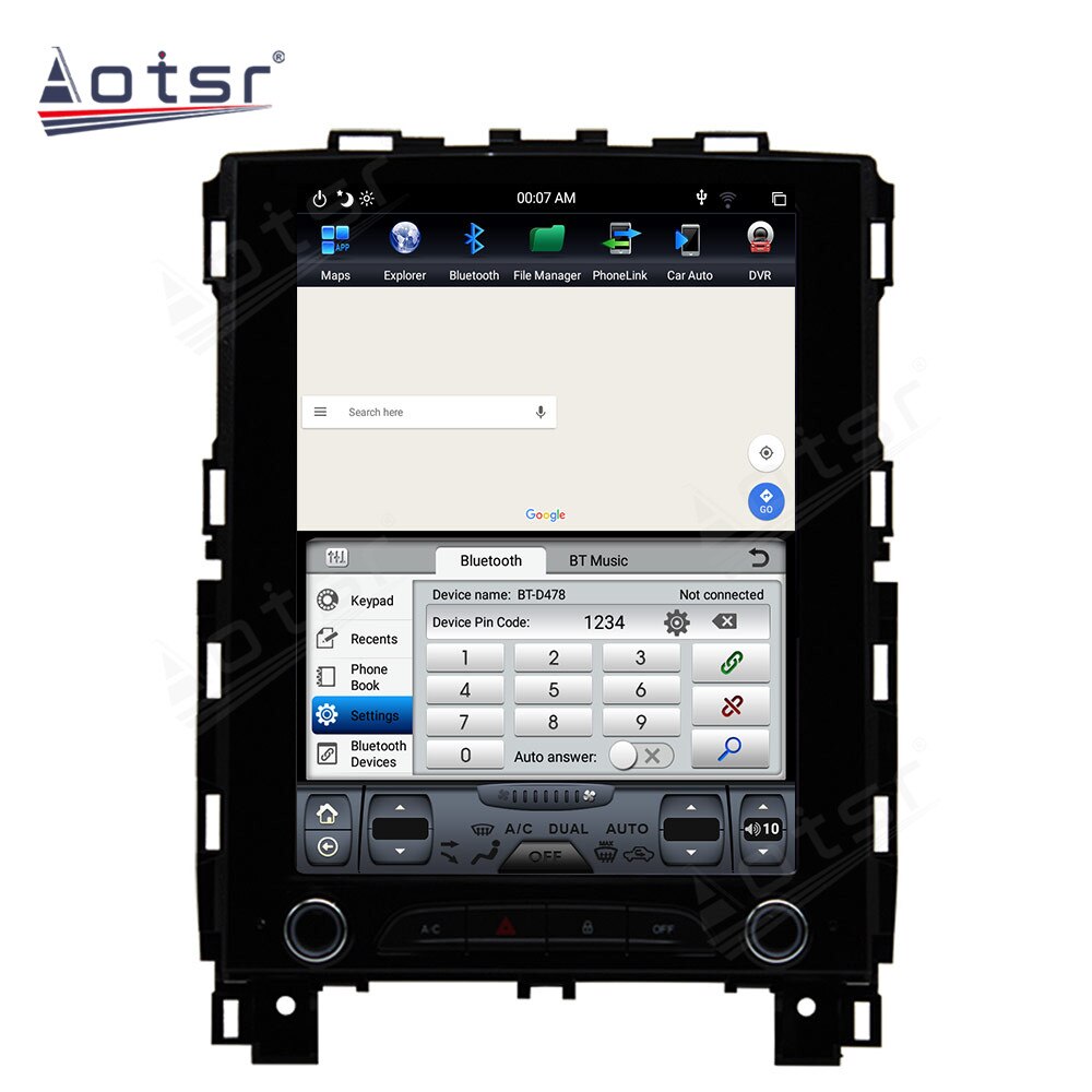 Tesla Screen For Renault Megane 4 Koleos 2017 2018 2019 Android Radio Tape Recorder GPS Navigation Car Multimedia DVD Player HD-Aotsr official website