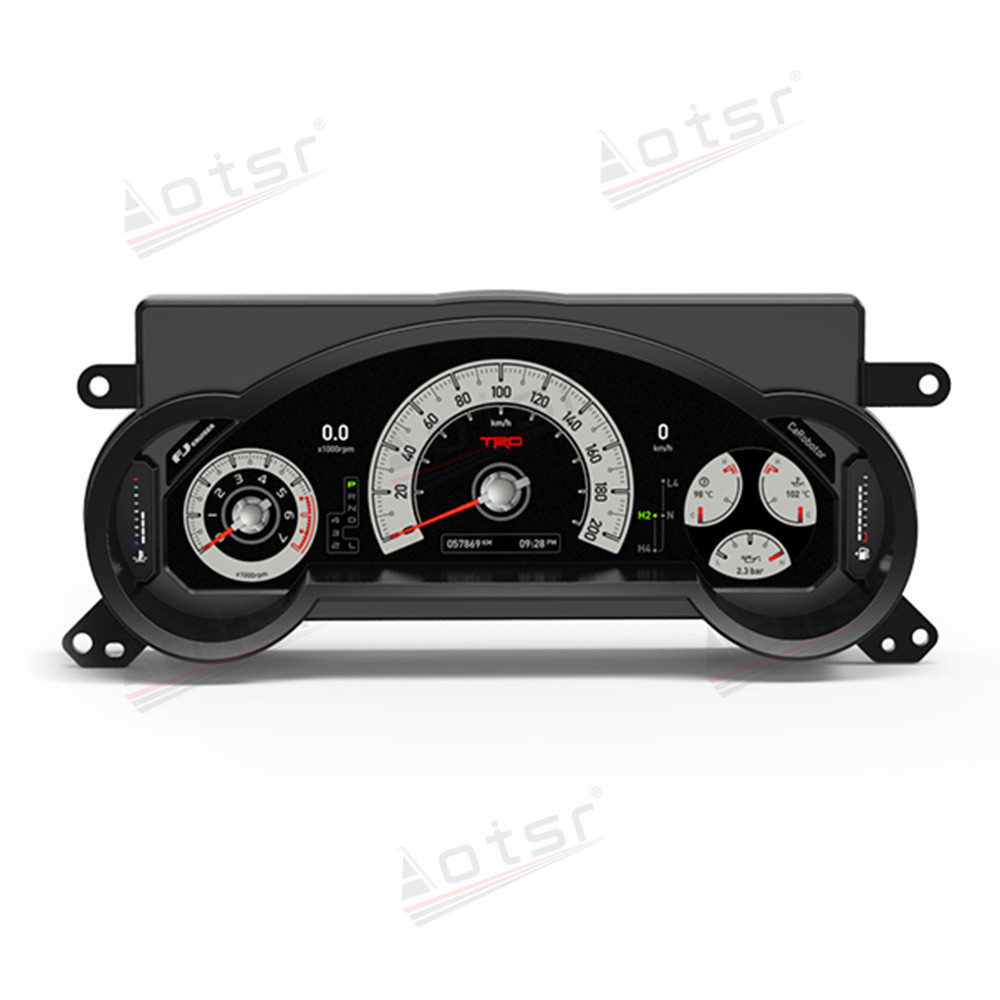 Car Screen Original Digital Cluster For Toyota FJ Cruiser 2007-2019 Virtual Instrument LCD Carplay Dashboard Panel Headunit GPS