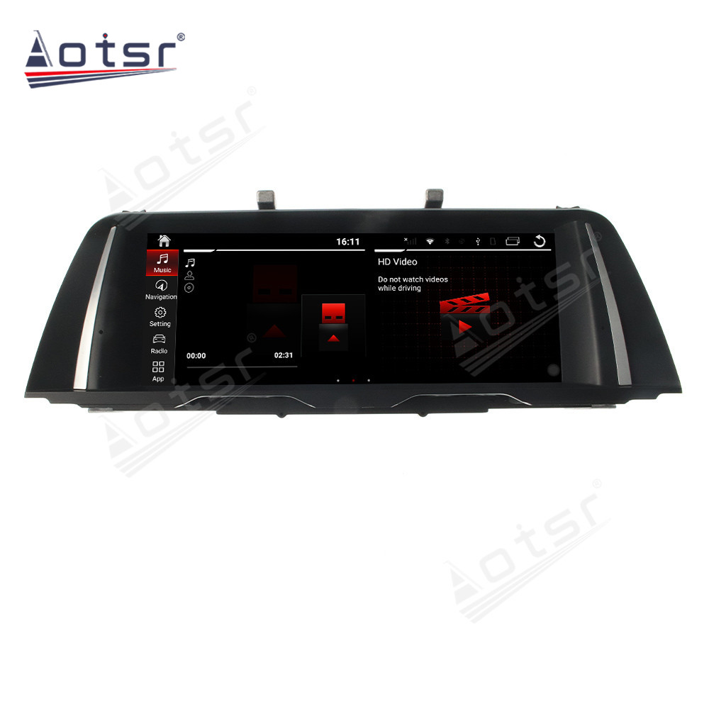 Android 10.0 multimedia player with GPS navigation stereo main unit DSP  8GB + 128GB suitable for BMW 5 2009-2016-Aotsr official website