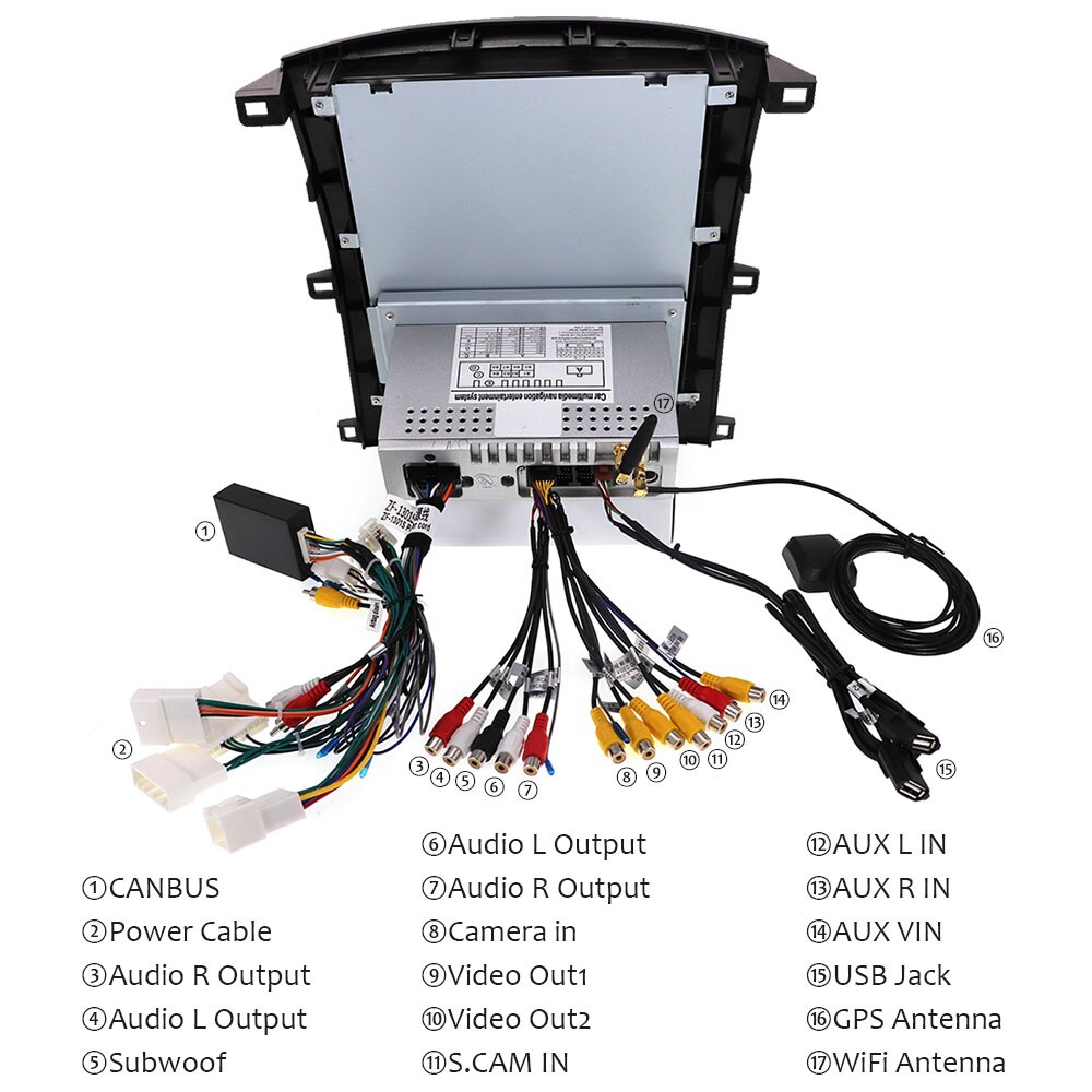 4+128G Tesla Screen For Toyota Land Cruiser 100 LC100 For Lexus LX470 2002-2007 Android Unit Multimedia Player GPS Radio Stereo-Aotsr official website