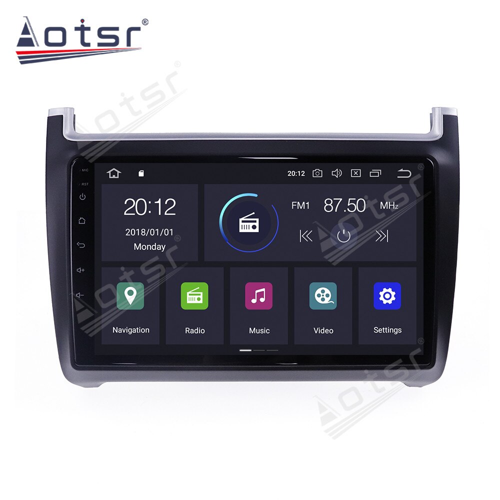 6GB 128GB Carplay Car Radio Screen For Volkswagen Polo 2008-2015 Android GPS Navigation Radio Tape Recorder Multimedia Autoradio-Aotsr official website