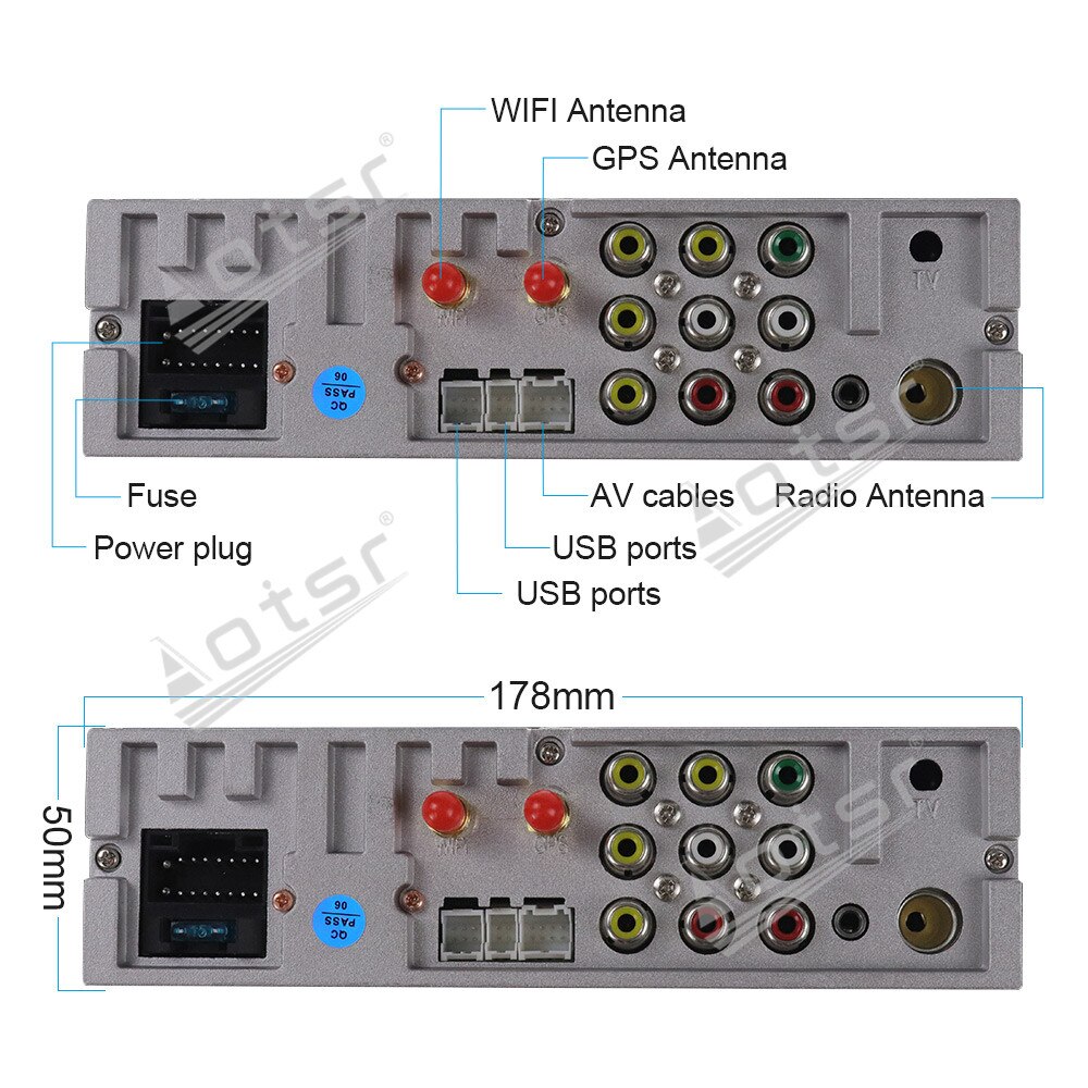10 inch IPS Screen For TOYOTA RAV4 2006 - 2012 Car Multimedia Bluetooth 5.0 Radio Player Stereo Android Build in DSP Audio Navi head unit-Aotsr official website