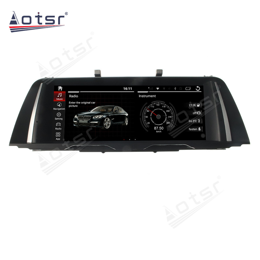 Android 10.0 multimedia player with GPS navigation stereo main unit DSP  8GB + 128GB suitable for BMW 5 2009-2016-Aotsr official website