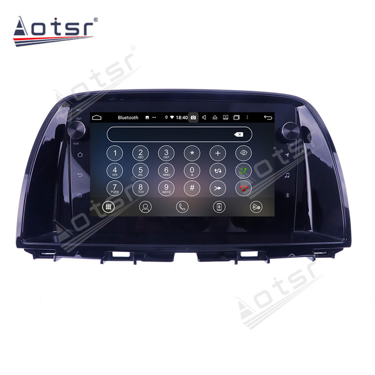 128G Android 10.0 Auto Stereo For Mazda CX-5 2018+ Audio Car Radio DVD Multimedia Player GPS Navigation Head Unit-Aotsr official website