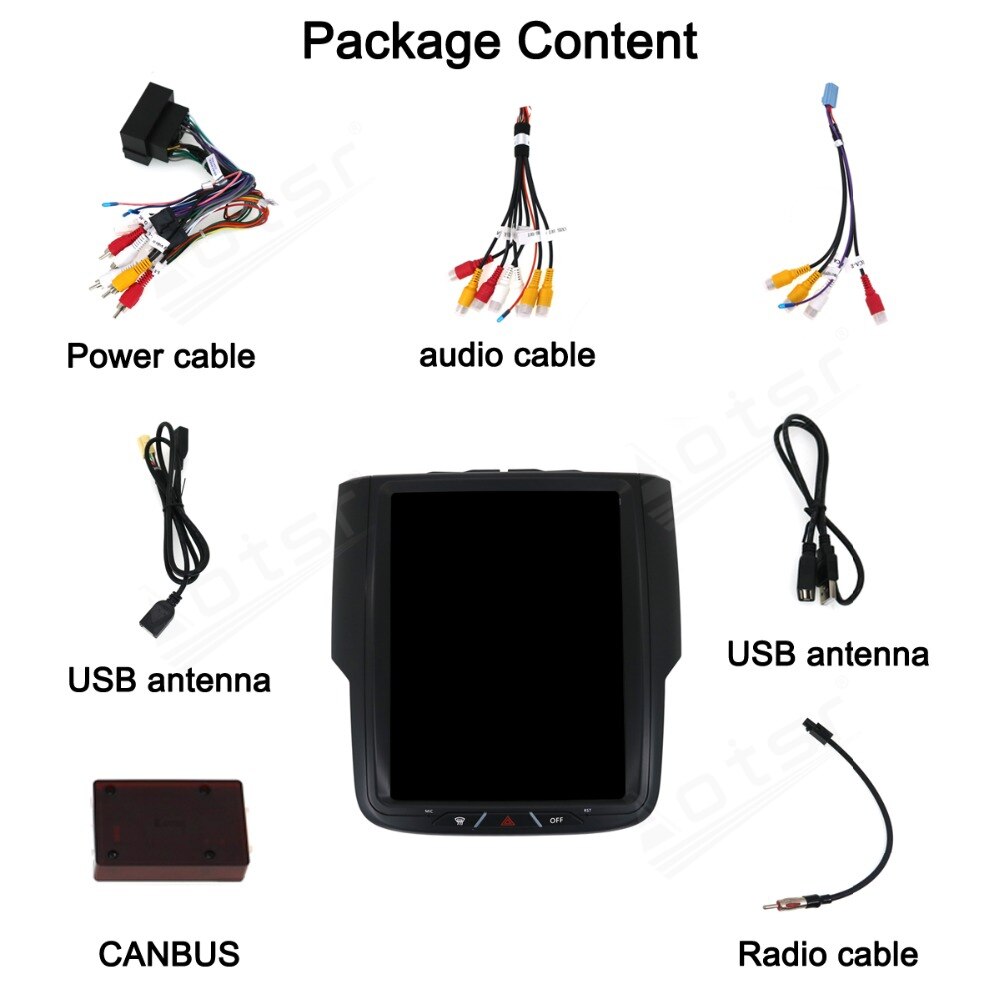 128GB ROM For Dodge RAM 1500 2014-2018 Android 9.0 Tesla Style PX6 Carplay Car GPS Navigation Multimedia Radio Player-Aotsr official website