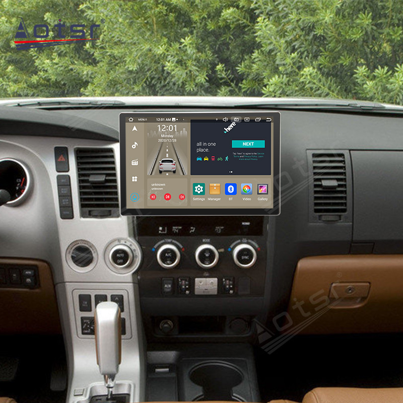 13.3 Inch Android 11 Auto For Toyota Tundra Sequoia 2013-2019 Car Multimedia Player GPS Navigation Auto Radio Stereo Head Unit 