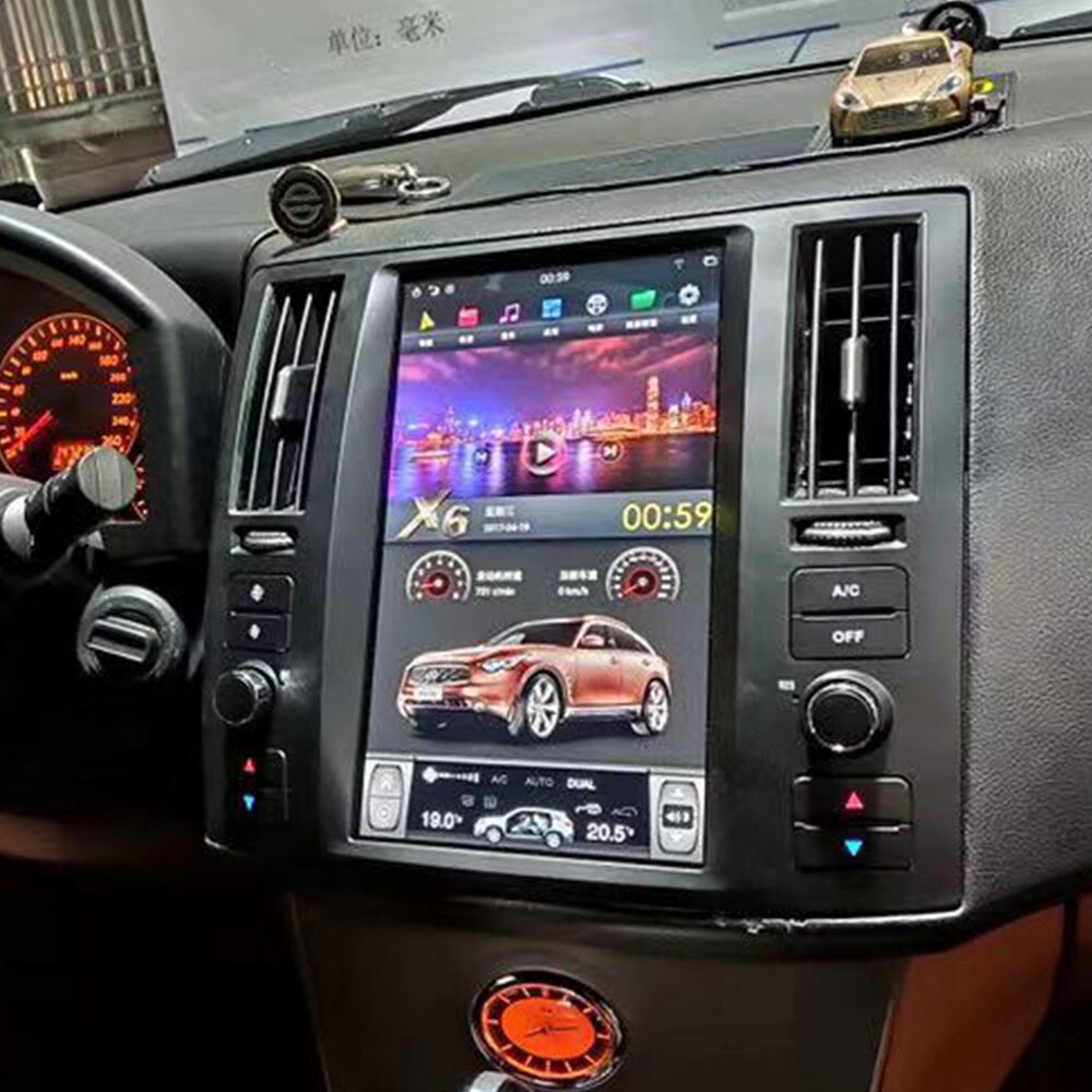 For Infiniti FX35 FX45 2004 - 2008 Tesla Vertical Screen Android PX6 Car GPS Navigation Radio Multimedia Player Auto Stereo 2K-Aotsr official website