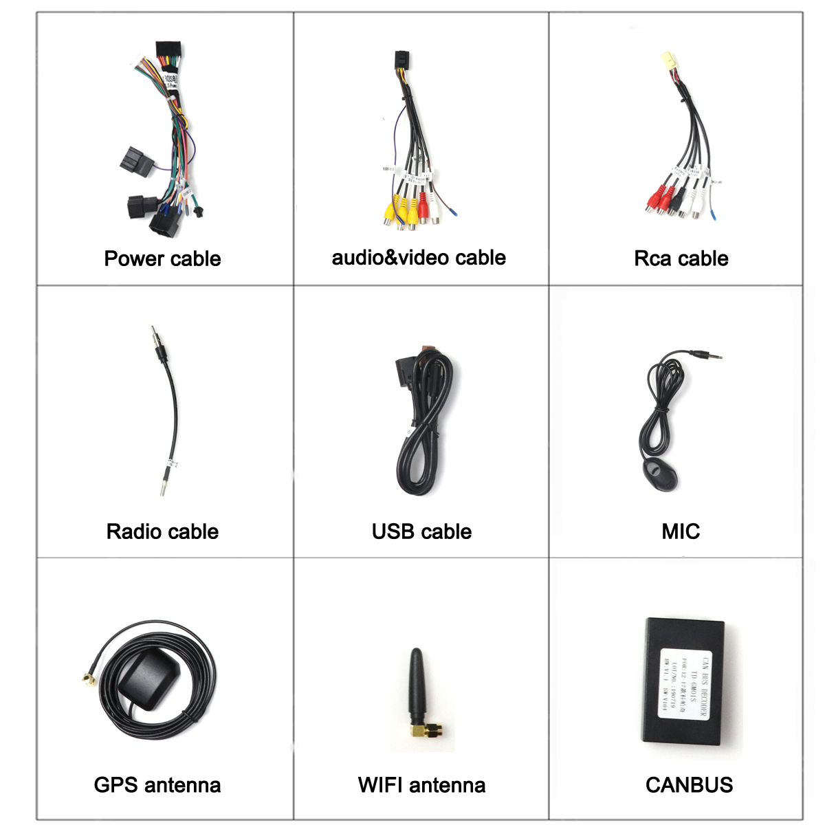 cable+rear camera