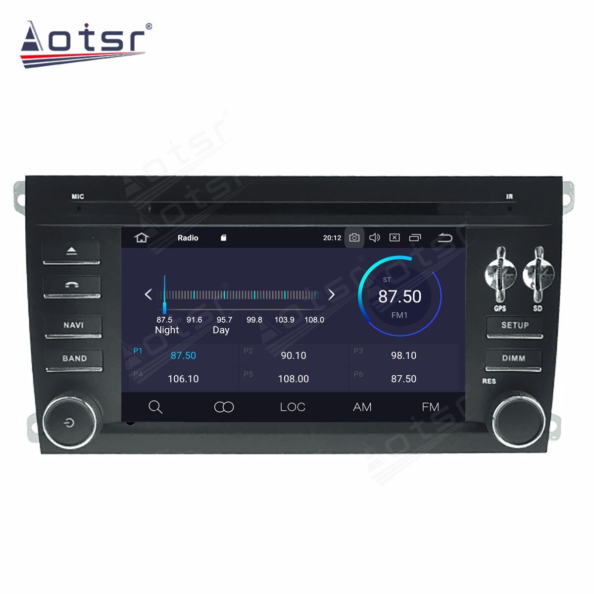 Android 11 128GB Car Radio For Porsche Cayenne 2003 - 2010 Audio Multimedia Player GPS Navigation Auto Stereo Head Unit Carplay-Aotsr official website