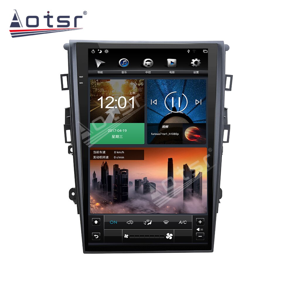 Car GPS Navigation For Ford Mondeo MK5 2013-2019 Android Radio Multimedia Player Auto Head Unit Audio Recorder Video PX6 64GB 4K-Aotsr official website
