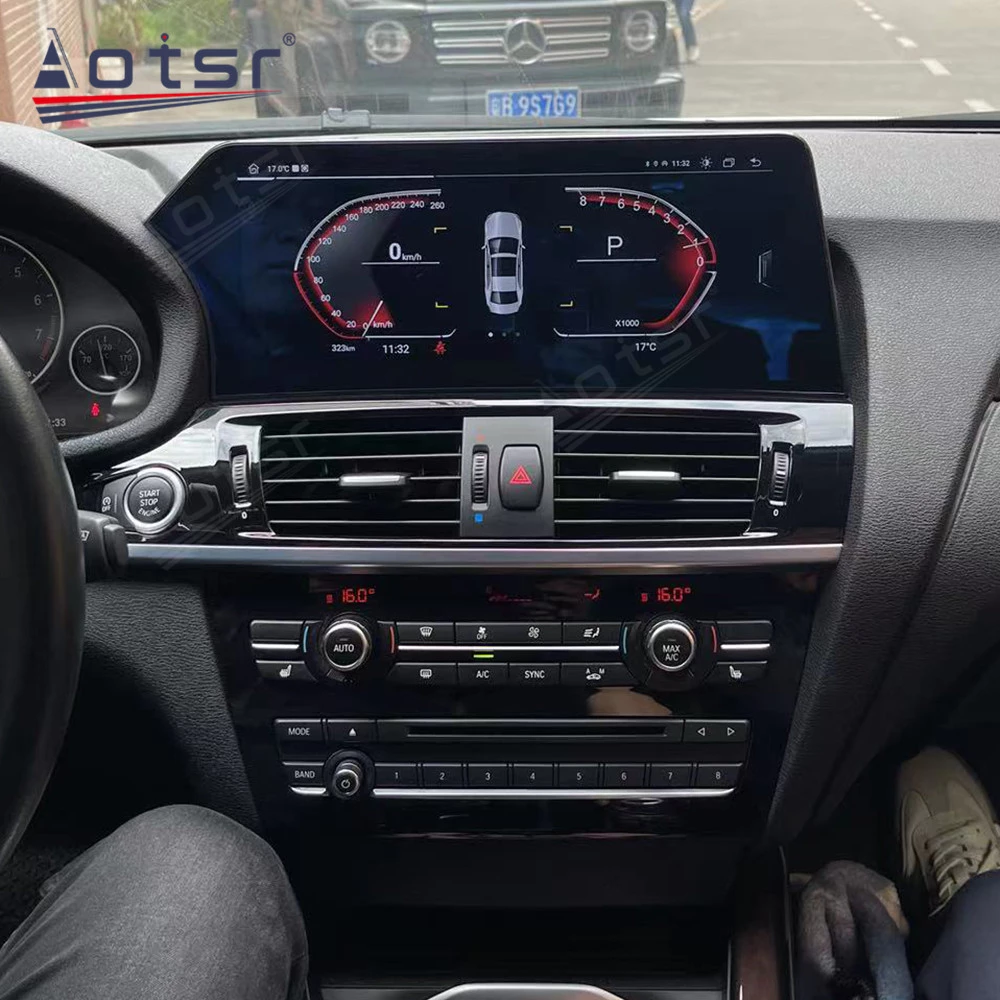 12.3 Blade Screen For BMW X3 X4 F25 F26 2011-2017 CIC NBT Android 11 Car Radio GPS Navi Multimedia Player Head Unit