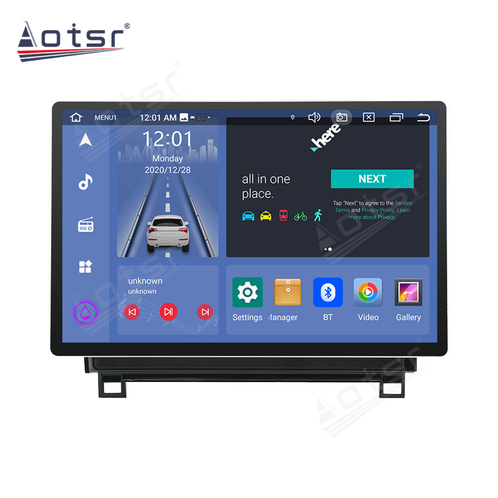 13.3 Inch Android 11 Auto For Toyota Tundra Sequoia 2013-2019 Car Multimedia Player GPS Navigation Auto Radio Stereo Head Unit 