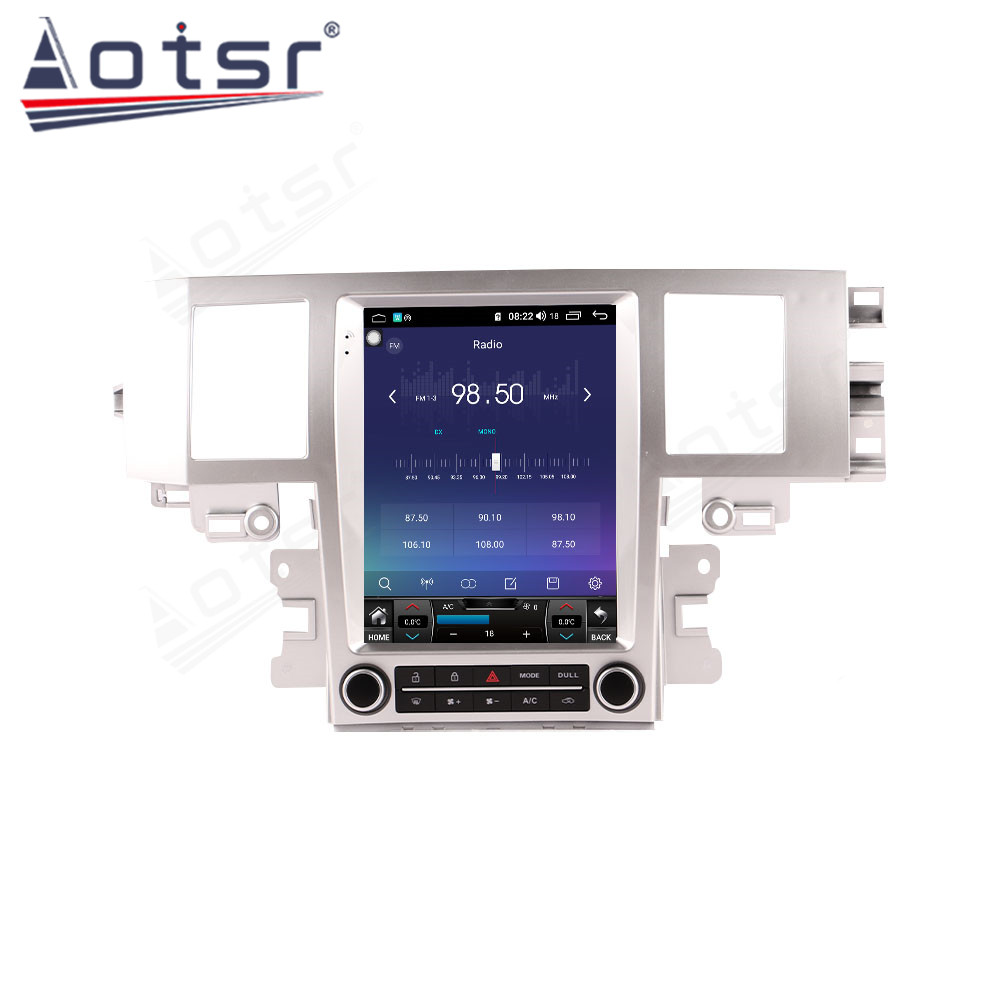 Android 11.0 multimedia player with GPS navigation stereo main unit DSP Carplay 6GB + 128GB suitable for Jaguar XF 04-15 silver-Aotsr official website