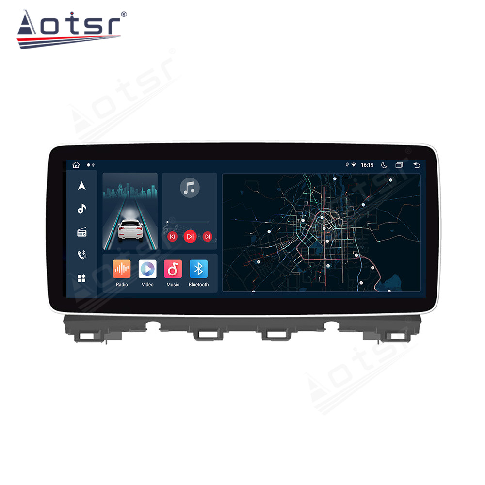 12.3 Inch Android 11 Auto For Mazda 3/Axela 2015-2019 Car Multimedia Player GPS Navigation Auto Radio Stereo Head Unit 