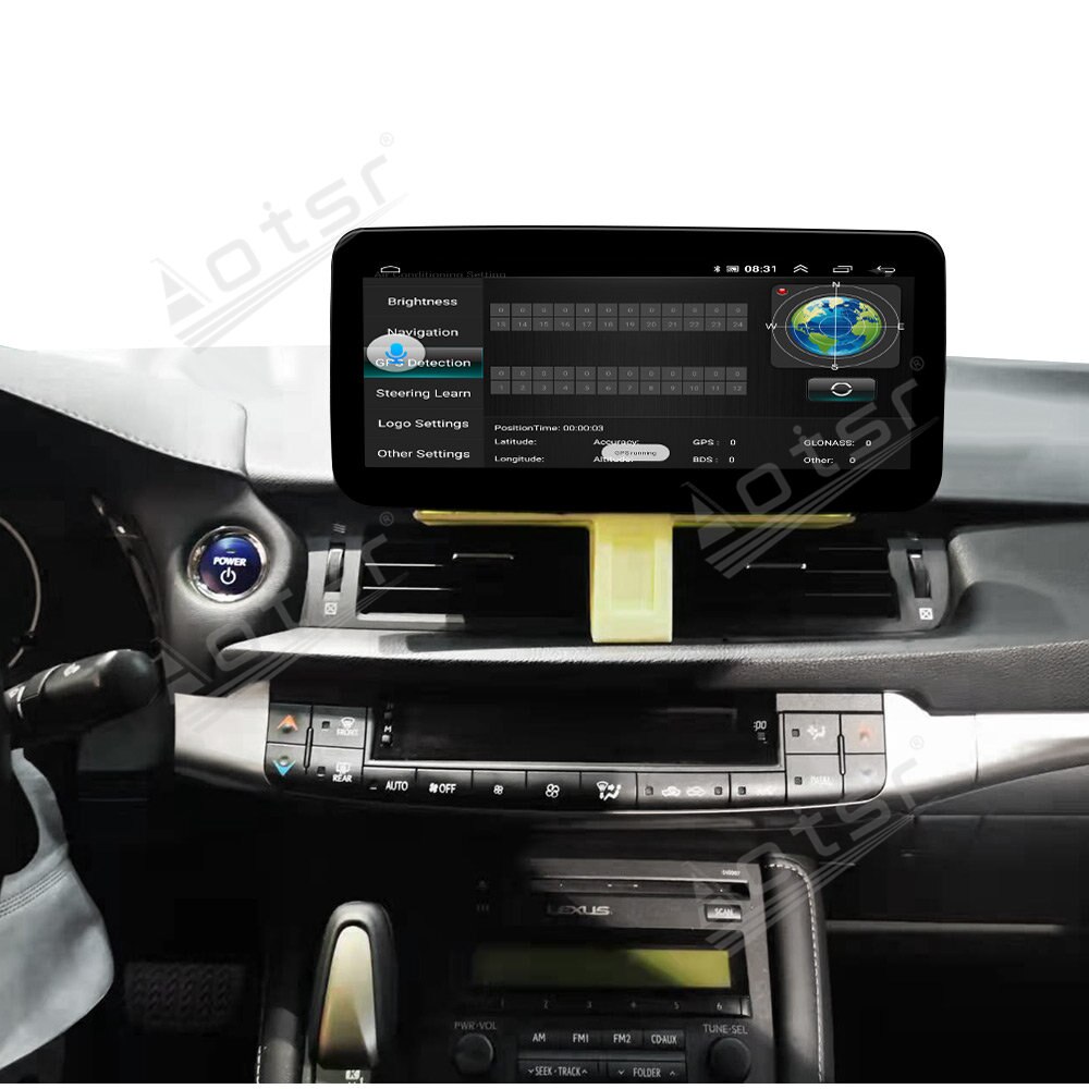 For Lexus CT200 10.25 Inch Android Car Radio GPS Navigation Multimedia Player Stereo Receiver Autoradio Head Unit Screen-Aotsr official website