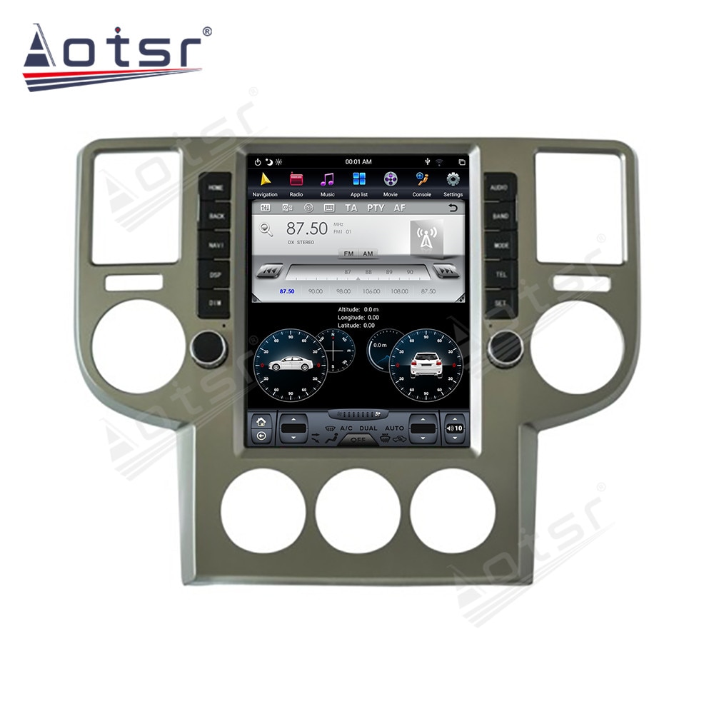 128G Android 9.0 Tesla Vertical Screen Car Radio For NISSAN X-trail T30 2002-2008 Car GPS Navigation Car DVD Multimedia Player-Aotsr official website