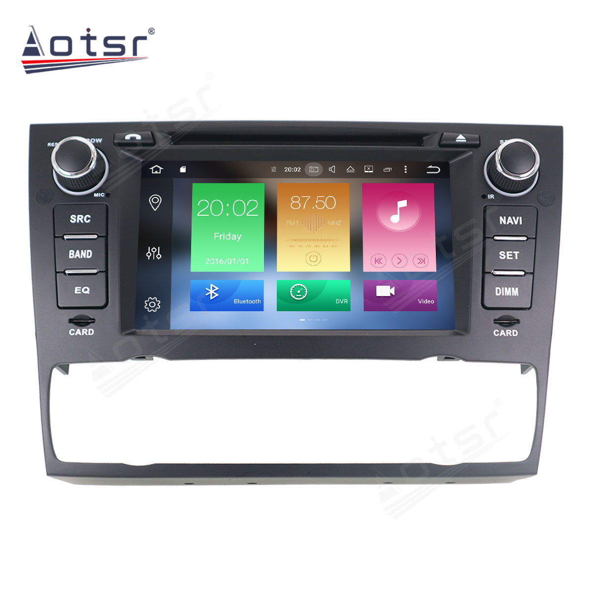 Android 11.0  Multimedia Player 128G For BMW E90 with GPS navigation suitable for BMW stereo main unit DSP Carplay -Aotsr official website