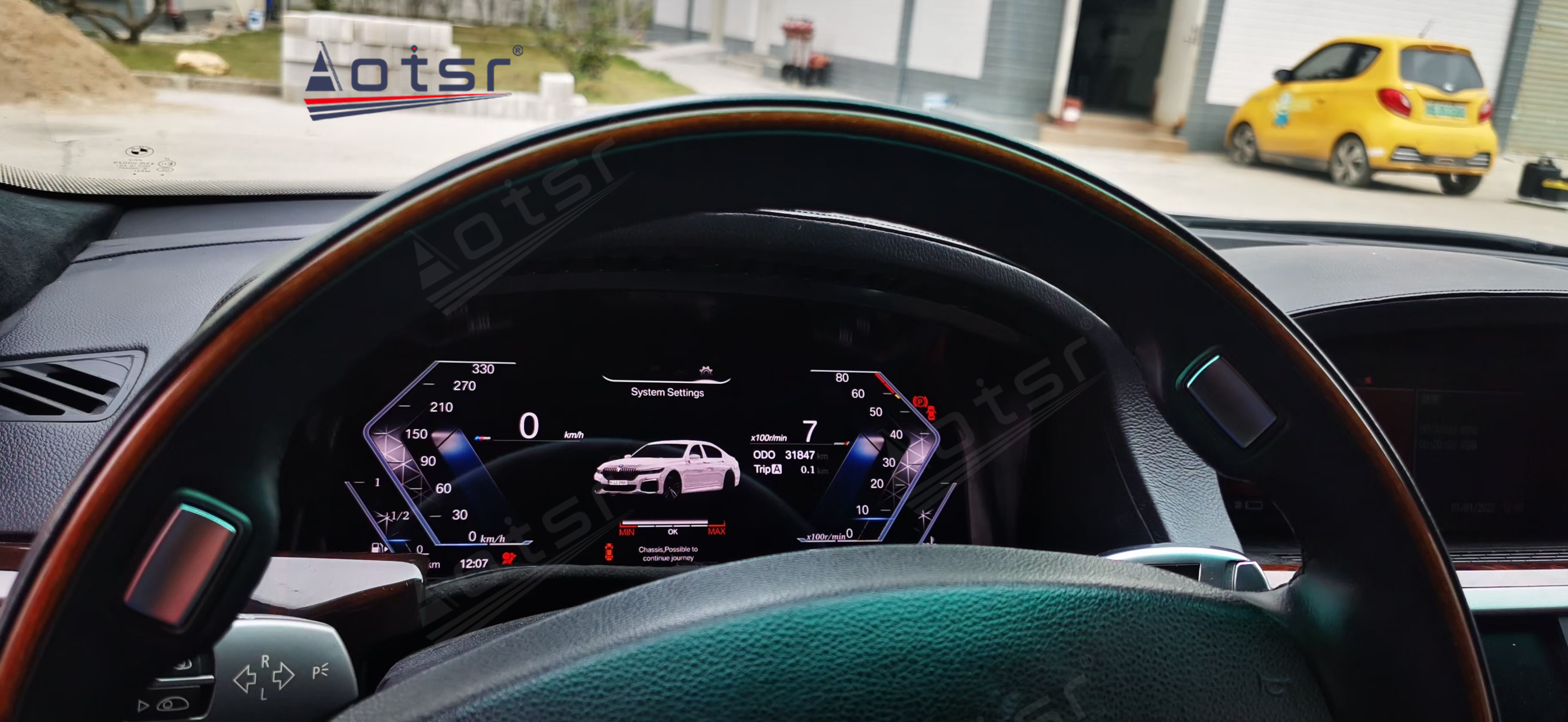 Car Screen Digital Cluster For BMW 7 Series E65 E66 2010+ LCD Dashboard Instrument Panel GPS Navigation Multimedia Player Headunit
