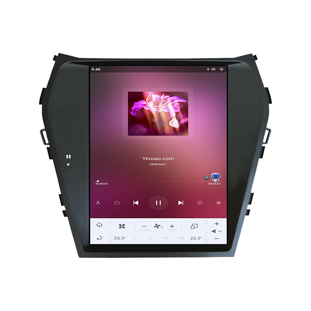128GB Car Radio Android For Hyundai Santa Fe IX45 2013-2018 GPS Navigation Multimedia Tesla Touch Screen Stereo Carplay-Aotsr official website