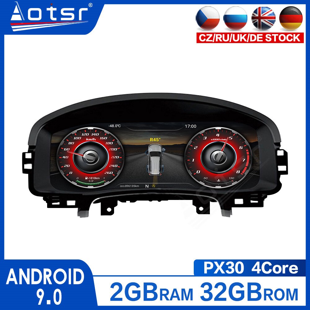 For VW B8 PASSAT CC golf 7 GTI Teramont Variant LCD Android  GPS Navigation Car Instrument Dashboard Display MultimediaHead Unit