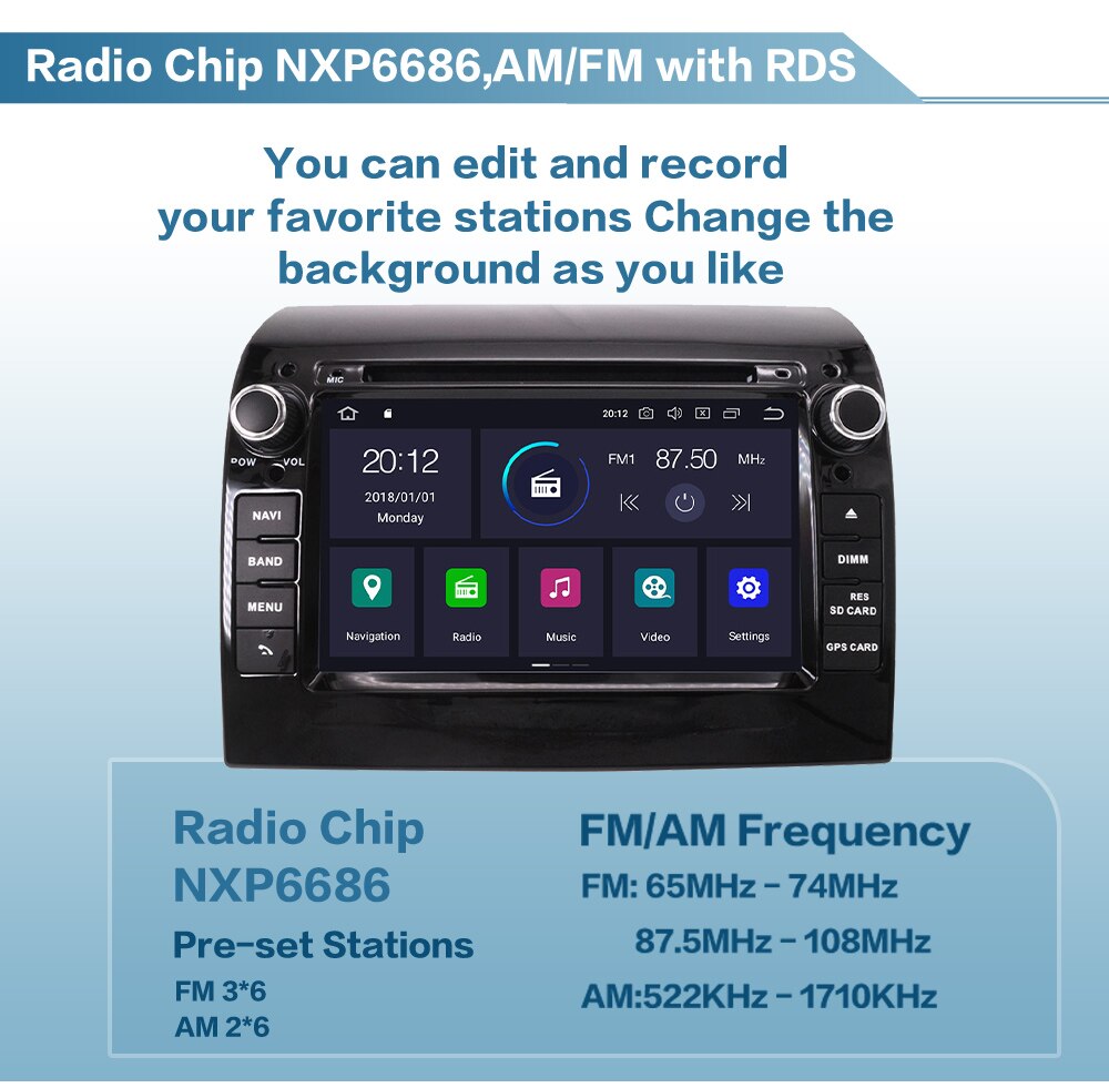 Multimedia For Fiat Ducato Android Radio 2006 2007 2008 - 2019 Screen GPS Navigation Auto Stereo Head Unit Cassette Recorder HD-Aotsr official website
