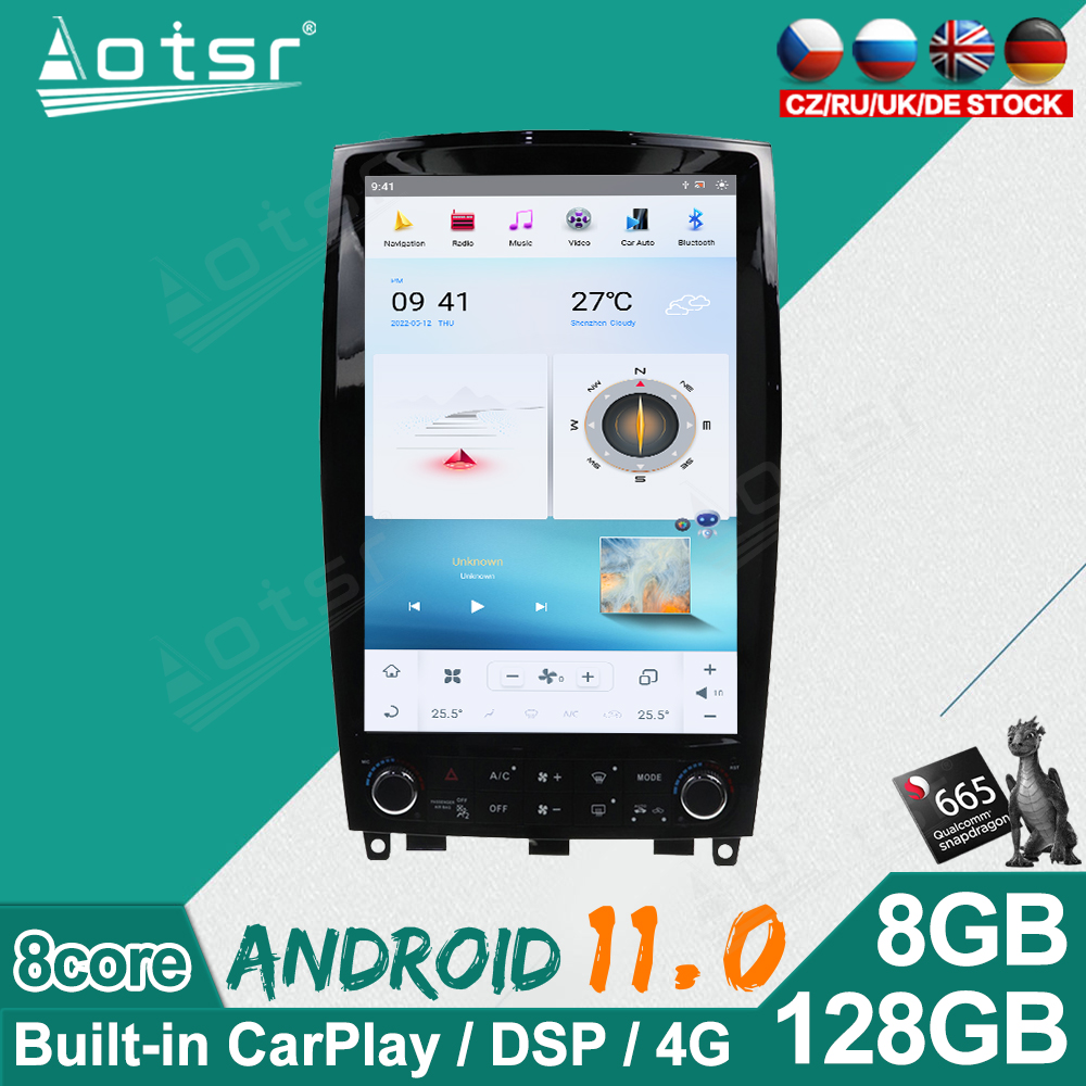Android 11.0 Tesla style GPS Navigation For Infiniti QX50 Multimedia Player Auto Stereo Car GPS Navigation Unit Auto Radio Vertical Screen-Aotsr official website