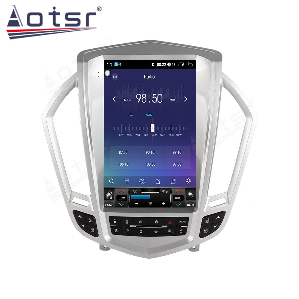 For Cadillac SRX 2009 - 2012 Car Radio GPS Navigation Android 11.0 Multimedia Player Tesla Style Audio Stereo Head Unit  Carplay-Aotsr official website