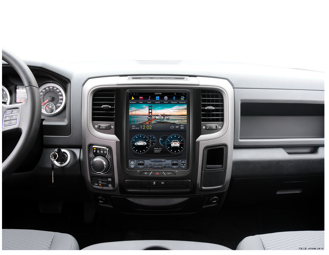 128GB Tesla Screen Android 11.0 For Dodge RAM 1500 2014-2018 Multimedia Player Car Radio Video GPS Navigation Head Unit-Aotsr official website