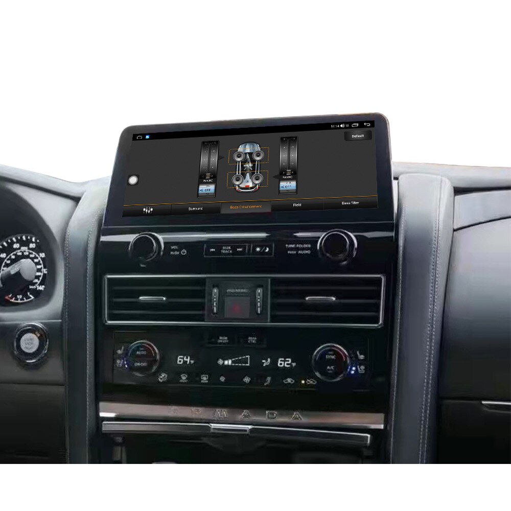 For Nissan Armada Patrol Y62 2010-2020 Android Car Radio Stereo Receiver Autoradio Multimedia Player Head Unit GPS Navi Screen-Aotsr official website